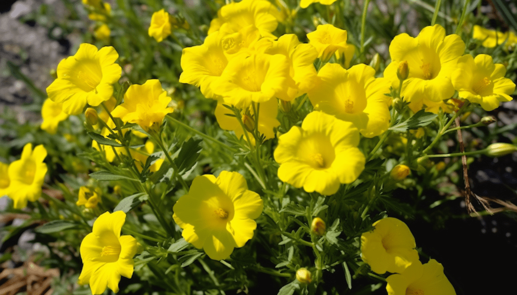 Ground Covers with Small Yellow Flowers